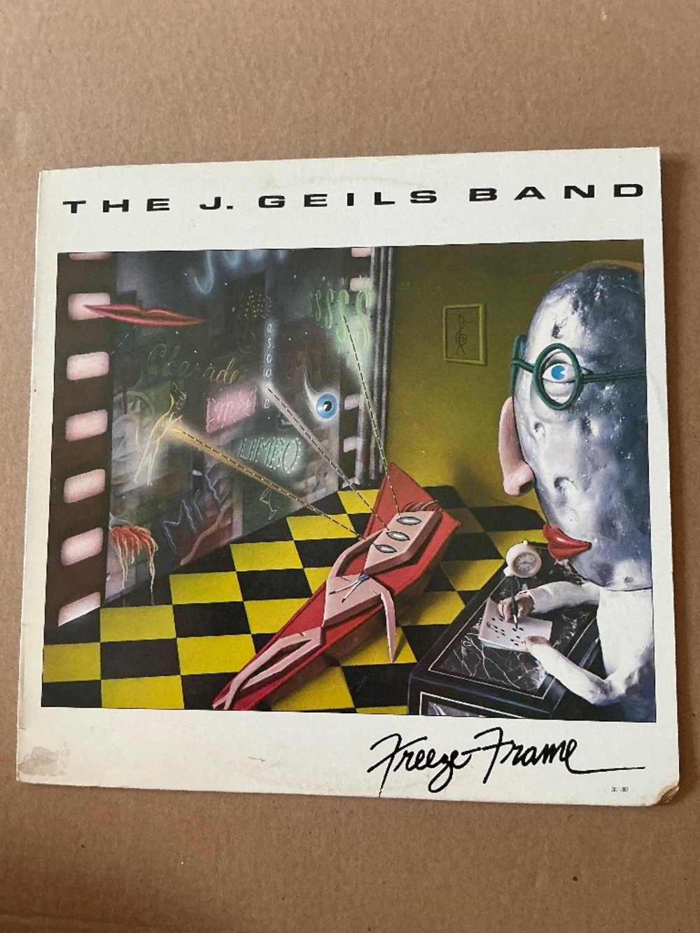 The J. Geils Band Freeze Frame Vinyl EMI America 1981